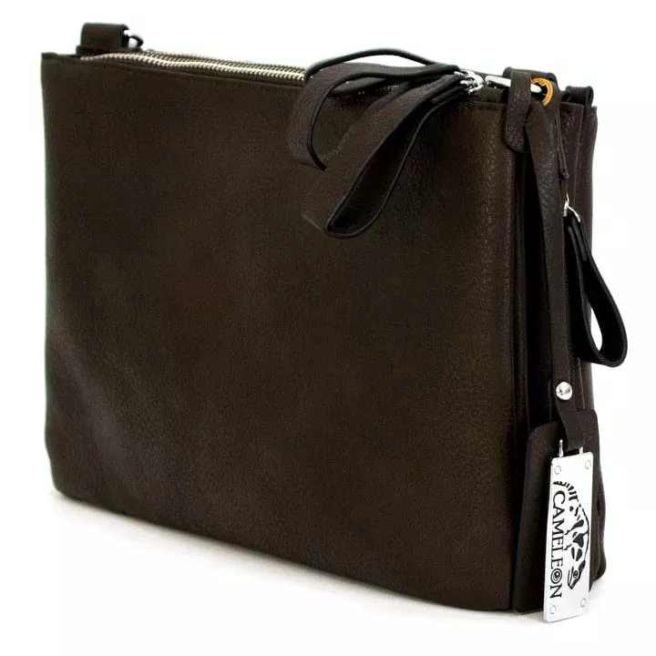 Cameleon Iris Concealed Carry Purse Burnt Umber