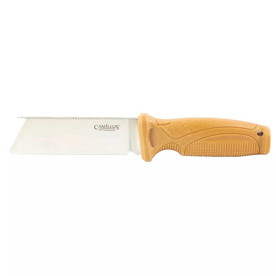 CAMILLUS SWEDGE TAN FIXED BLADE KNIFE