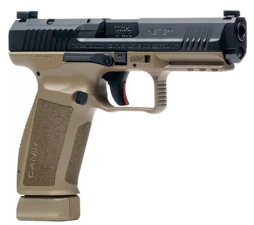 Canik METE SFT Handgun 9mm Luger 20rd Magazine 4.46 Barrel FDE Grip