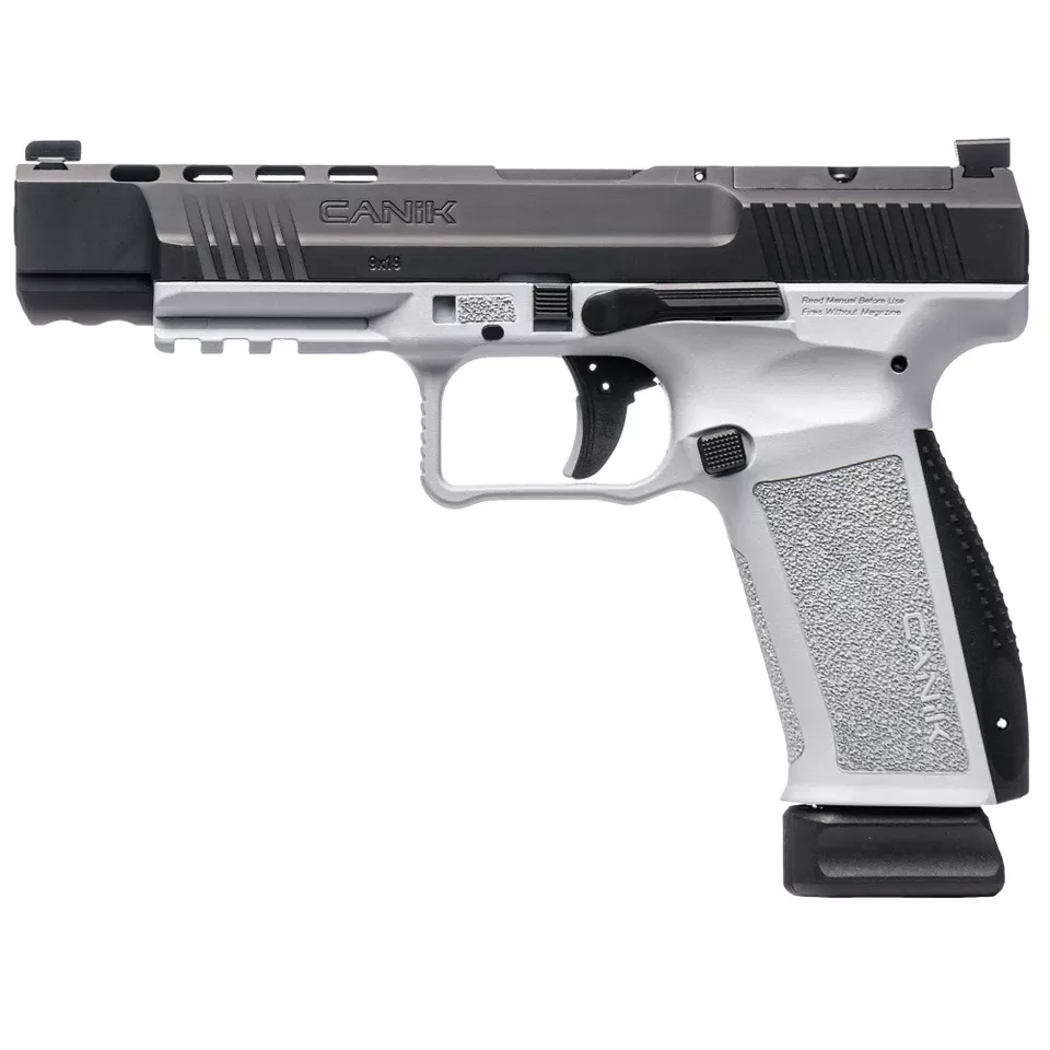 CANIK METE SFX 9MM 5.2" 20-Round Black/White