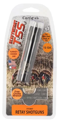 Carlson's TSS Turkey Choke Tube for 12 ga Retay .640