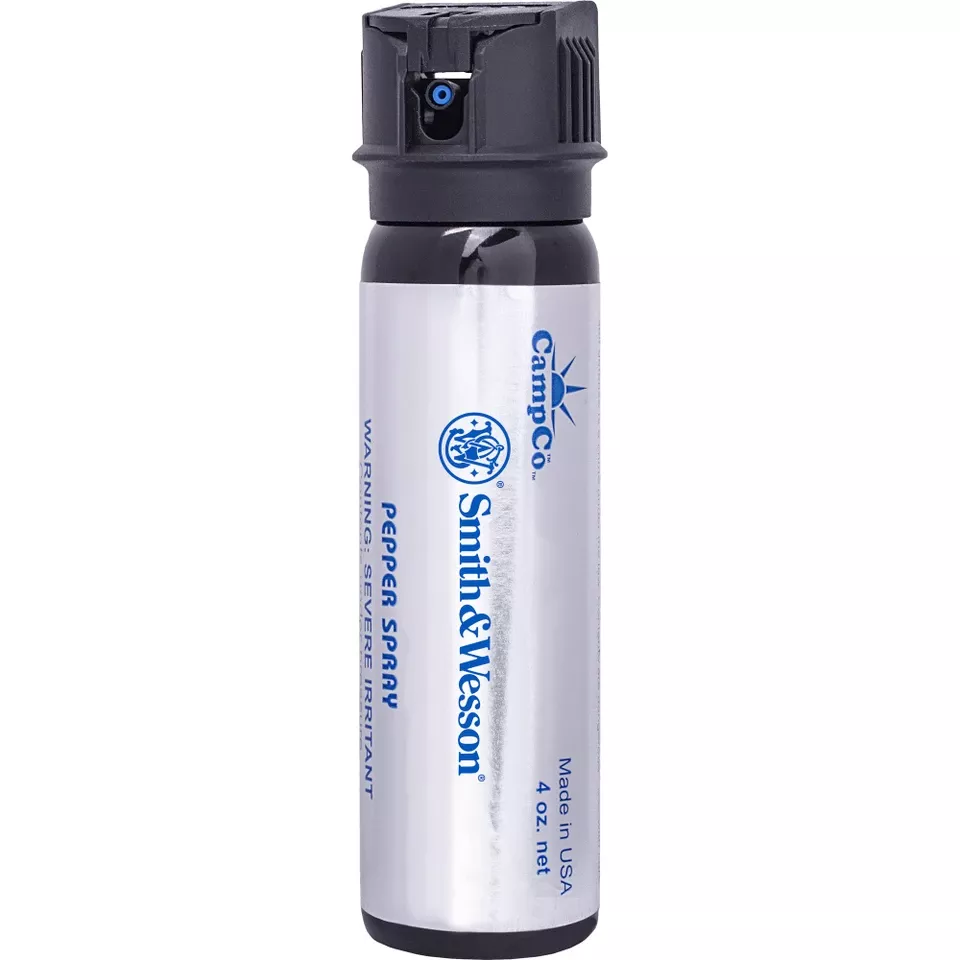 CBG S&W Pepper Spray 4 oz Flip Top Black