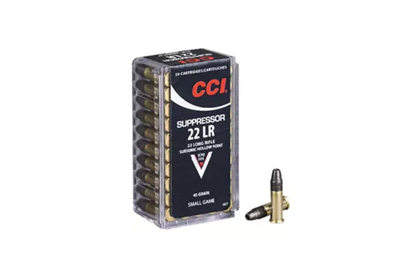 CCI 22LR 45GR SUPP LHP 50RD