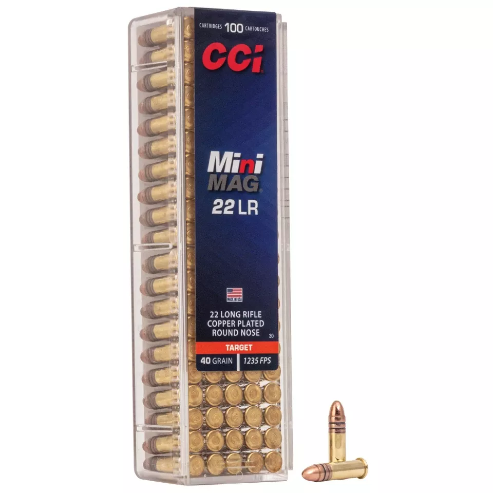 CCI Mini Mag .22 LR High Speed Ammunition - 100 Rounds/5000 Rounds