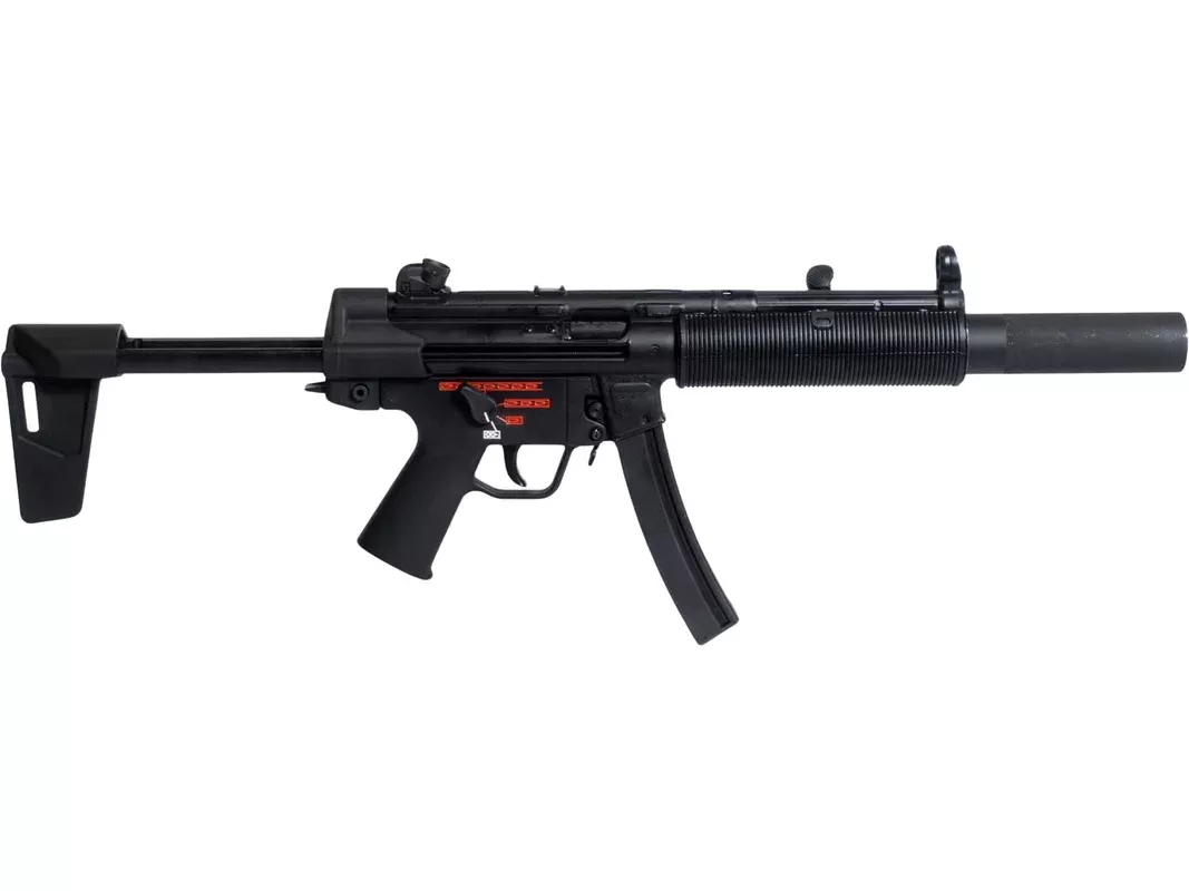 Century Arms AP5-SD 9mm Luger Pistol 5.75″ Threaded Barrel 30+1 Round Black Pistol Brace