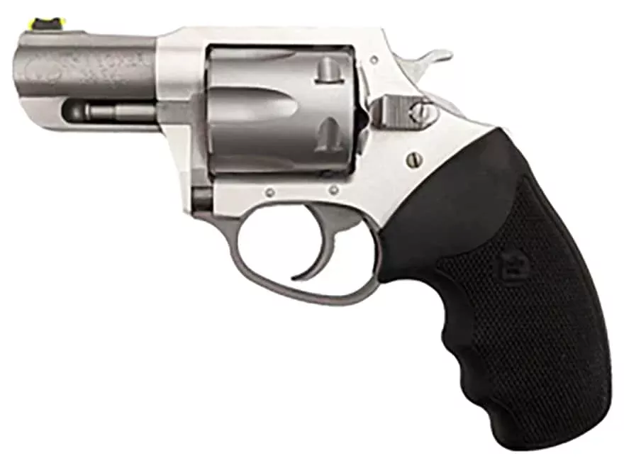 Charter Arms The Boxer 38 Special Revolver 2.2″ Stainless Barrel 6 Round Black Grip
