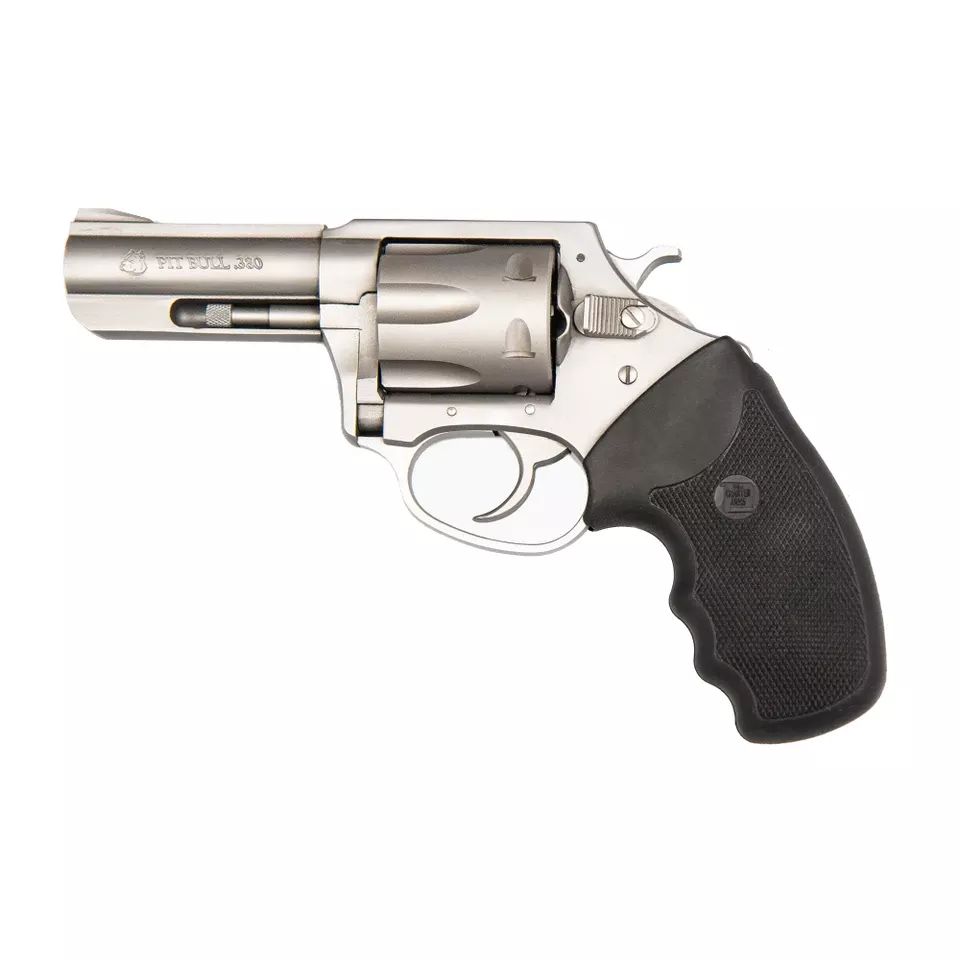 Charter Arms Pitbull .380 ACP 3" Stainless Steel Revolver