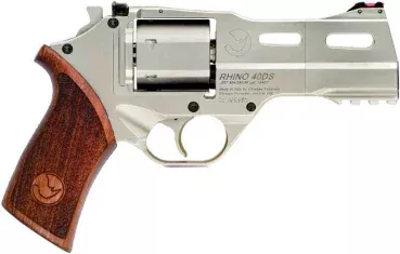 Chiappa RhiFALSE Revolver 357 Magnum 4" Barrel Alloy Frame Chrome Finish Single Action 6 Round Pistol