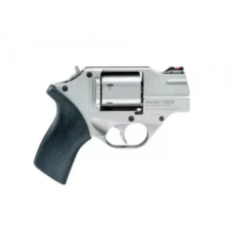 Chiappa White RhiFALSE Revolver 357 Magnum 2" Barrel 6 Round Rubber Grip Chrome Finish Pistol 200DS