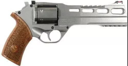 Chiappa White RhiFALSE Revolver 60DS 357 Magnum/38 Special 6" Barrel 6 Round Chrome Finish Pistol 340.224