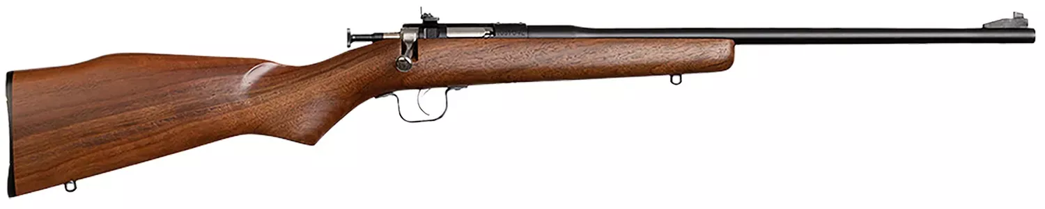 Chipmunk 00001 Youth 22 LR 1RD 16.13″ Blued Steel Barrel & Receiver, American Walnut Fixed Wood Stock