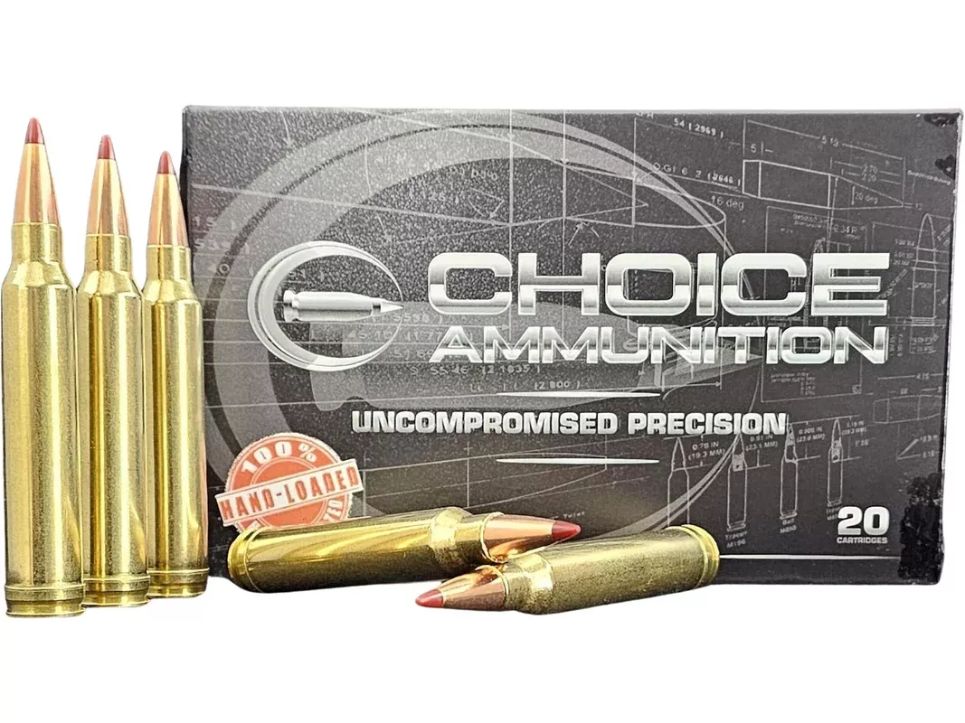 Choice 300 Winchester Magnum Ammo 200 Grain Hornady ELD-X Polymer Tip Box of 20
