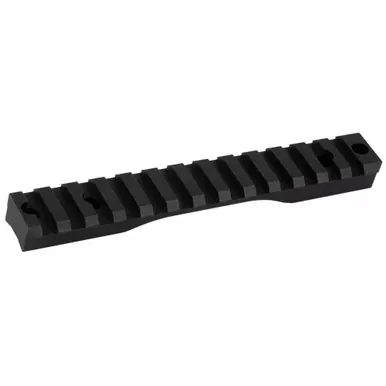 Christensen Arms 1 Piece Base | Black | Anodized | 0MOA | Compatible with Remington 700 Short Action | 810-00012-00