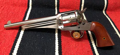 CIMARRON 1875 OUTLAW 45LC – FS 7.5″ NICKEL WALNUT