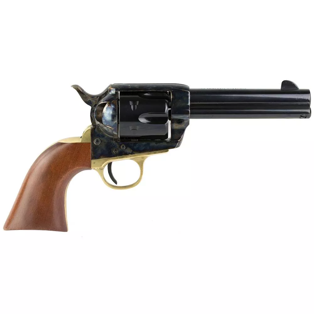 Cimarron Pistolero Handgun 9mm Luger 6rd Capacity 4.75 Barrel Case Hardened with Wood Grips