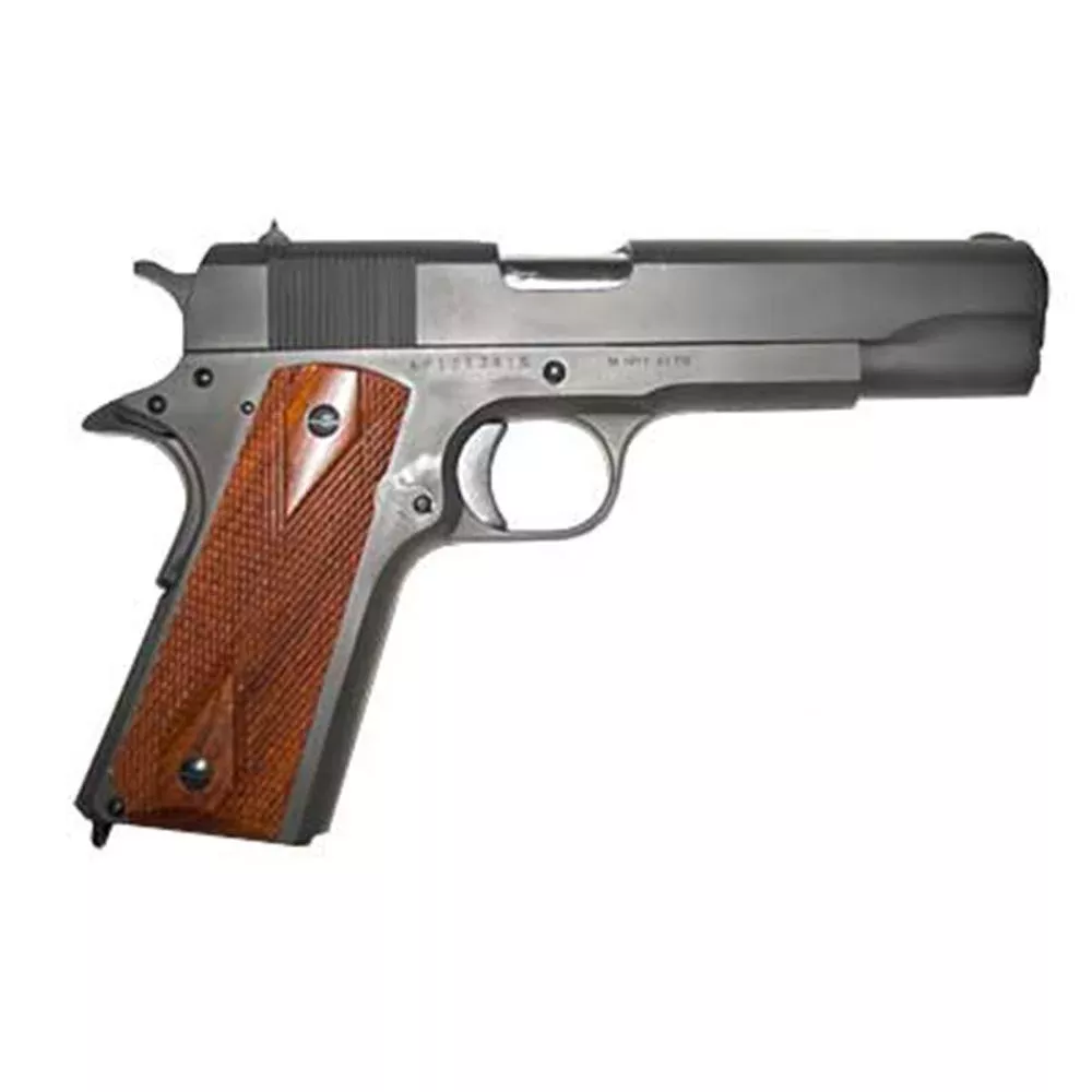 Cimarron WWI A1 1911 Handgun .45 ACP 8rd Magazine 5 Barrel Wood Grips