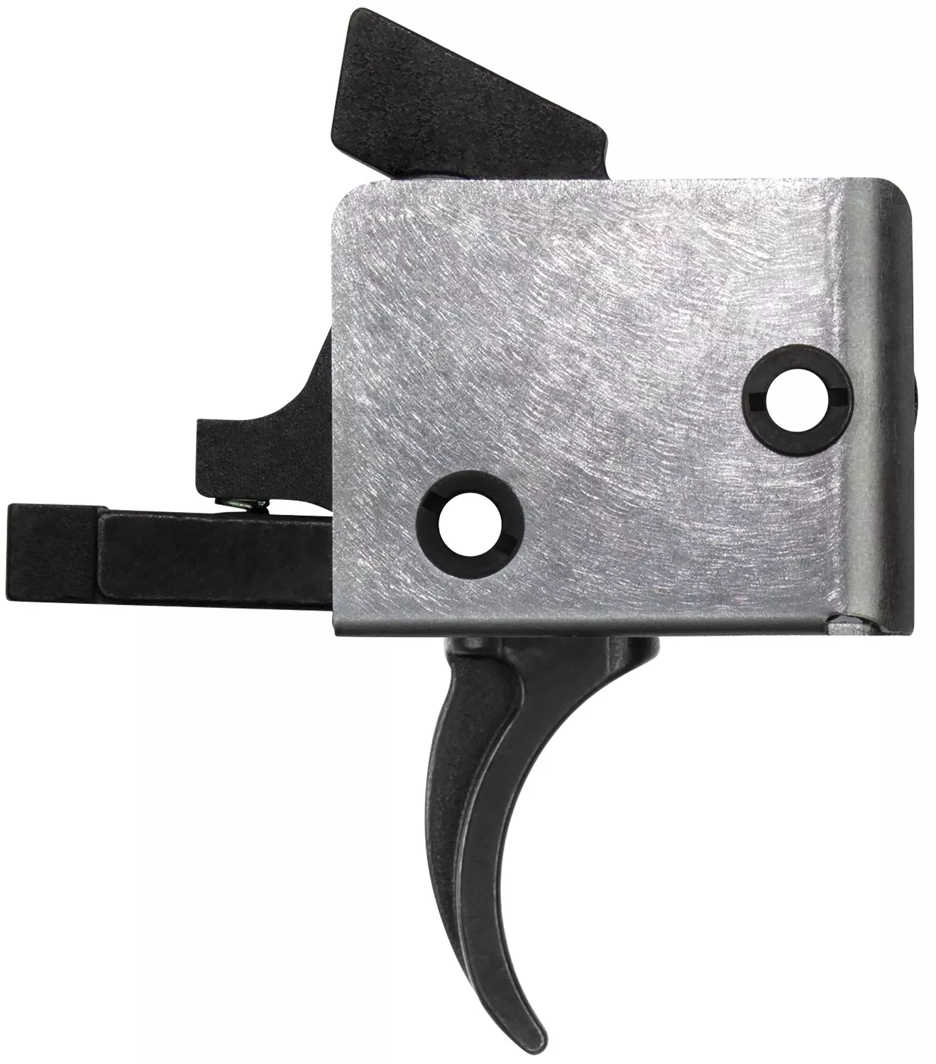 CMC Triggers 91505 Drop-InSingle-Stage Curved Trigger w/ 3-3.50 lbs Draw Weight, Large Pin model with Black Finish