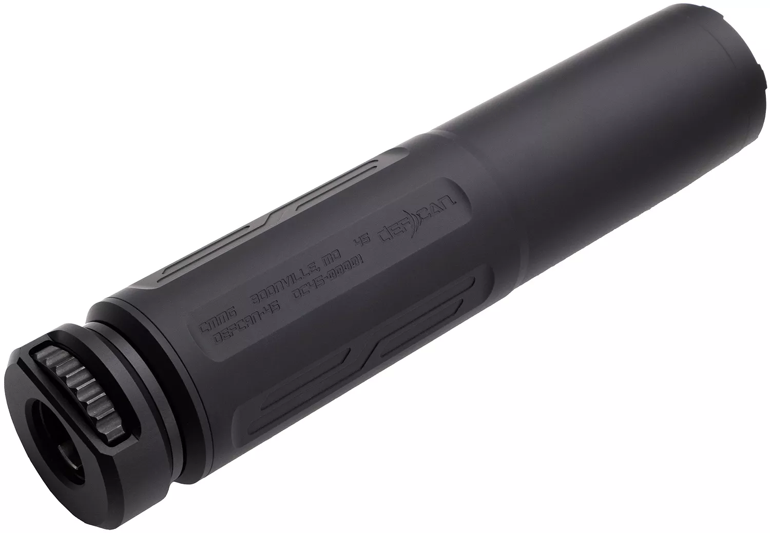 CMMG 45CA453 DefCan 45 45 ACP, 8.3" L Black Aluminum, .578" x 28 tpi Tri-Lug QD Mount