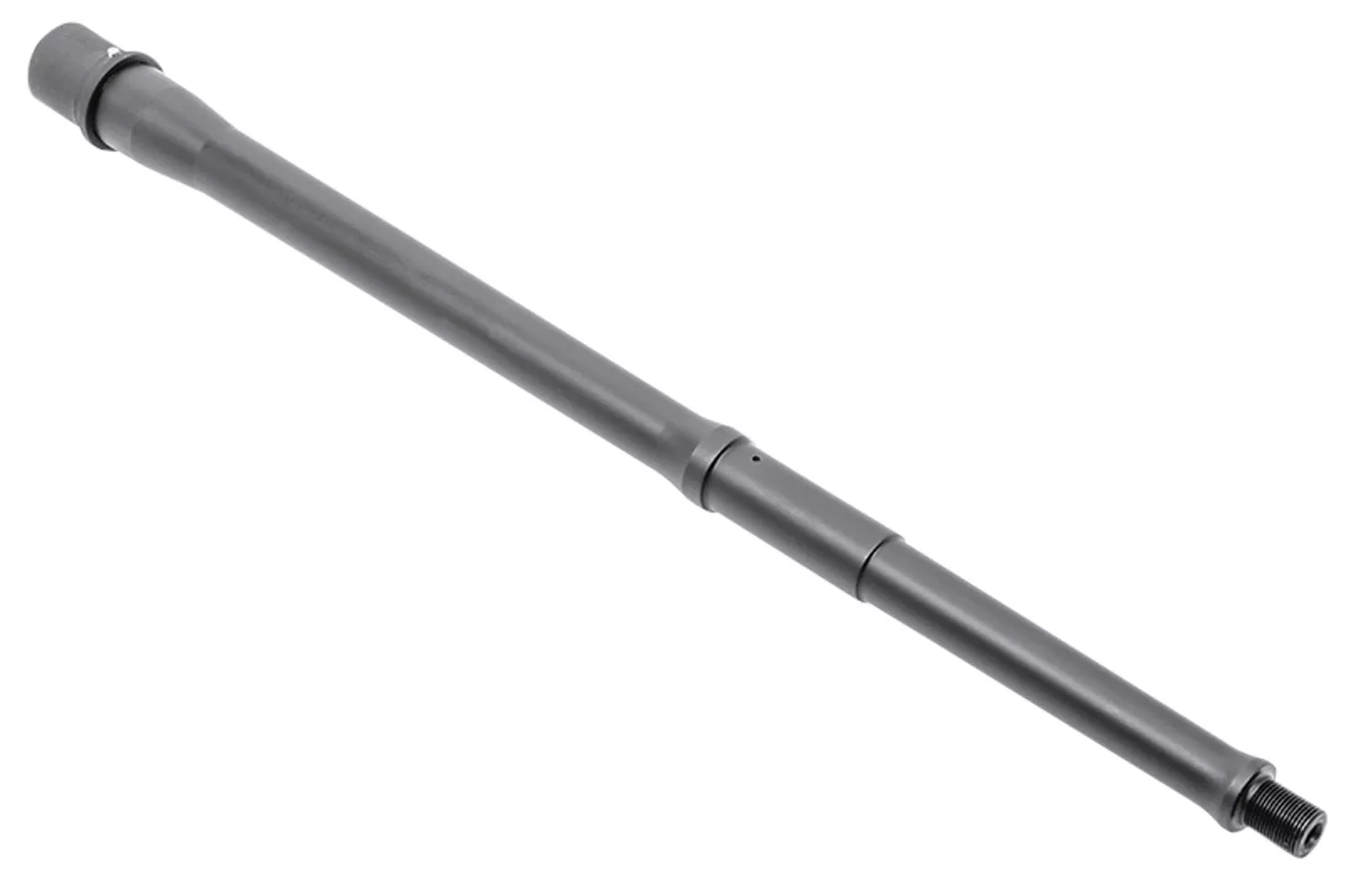 CMMG 55DC70A Barrel Sub-Assembly5.56x45mm NATO 16.10" Black Nitride Finish 4140 Chromoly Steel Material Midlength with Medium Taper Profile for AR-15