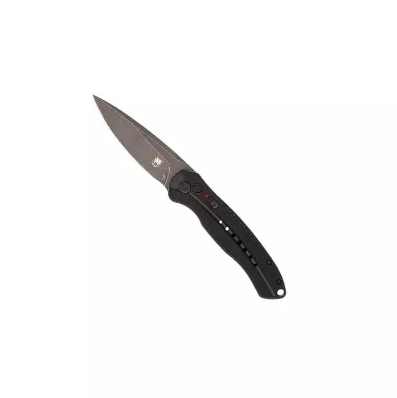 CobraTec Diablo Auto Drop Point Knife – Black