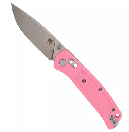 COBRATEC EDC SCOUT BAR LOCK – 3.12″ PINK STAINLESS STEEL