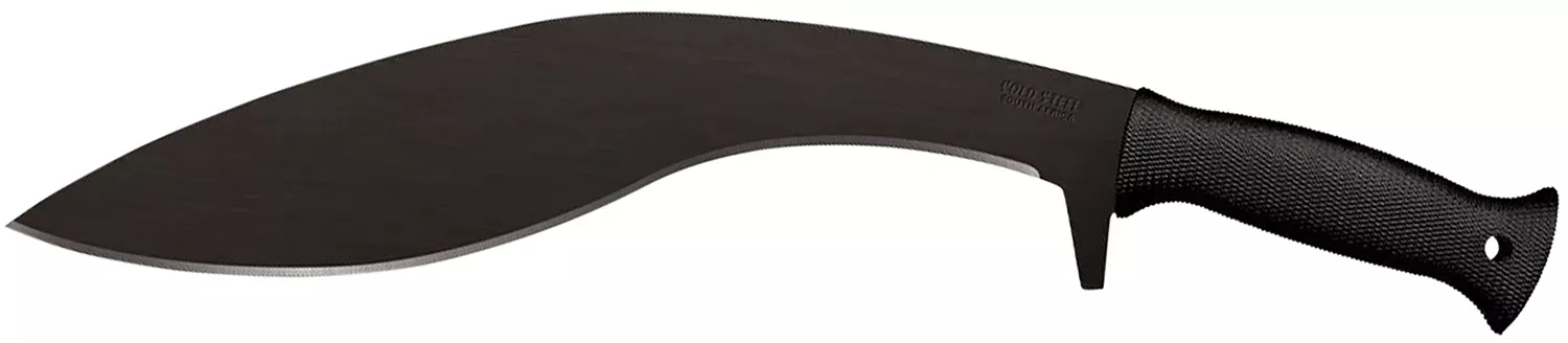 Cold Steel CS97KMPS Kukri Plus 13″ Black Matte Baked-On Anti Rust 1055 Carbon Steel Blade/ Black Polypropylene Handle 18″ Long Includes Sheath