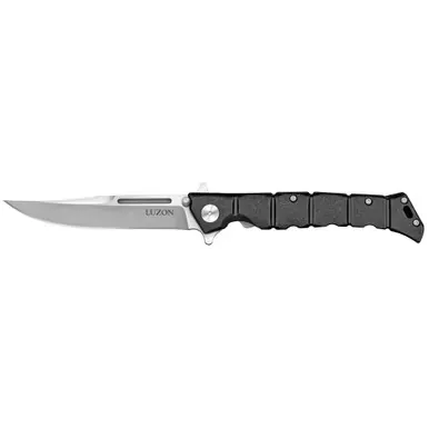 Cold Steel Medium Luzon | 4″ Blade Folding Knife | Black Handle | CS-20NQL