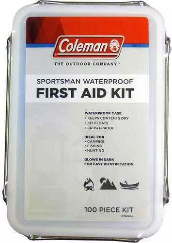 Coleman Sportsman Waterproof First Aid Kit 100 Piece Model: 7609