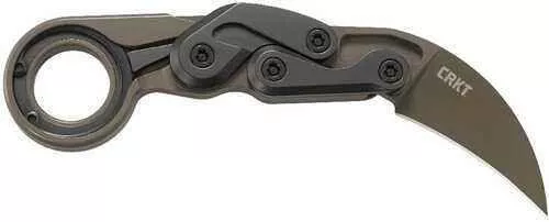 Columbia River 4040V Provoke 2.41" Veff Serrated AFALSEdized Aluminum Black Handle Folding Knife