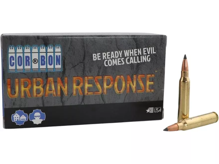 Cor-Bon Urban Response 223 Remington Ammo 55 Grain Polymer Tip Box of 20