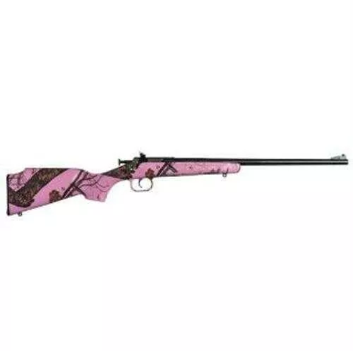 Crickett Rifle Ksa Muddy Girl 22 Long Pink Blaze