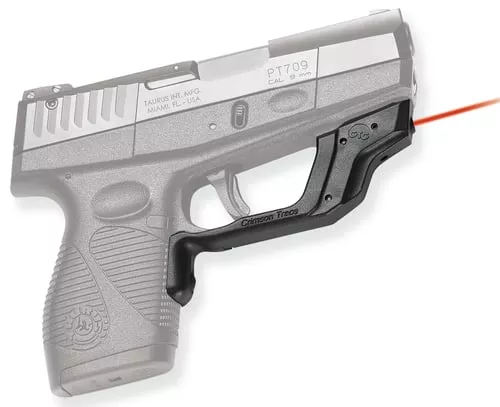 Crimson Trace 0160001 LaserguardFits Taurus Slim 709/708/740, Red Laser Black Polymer