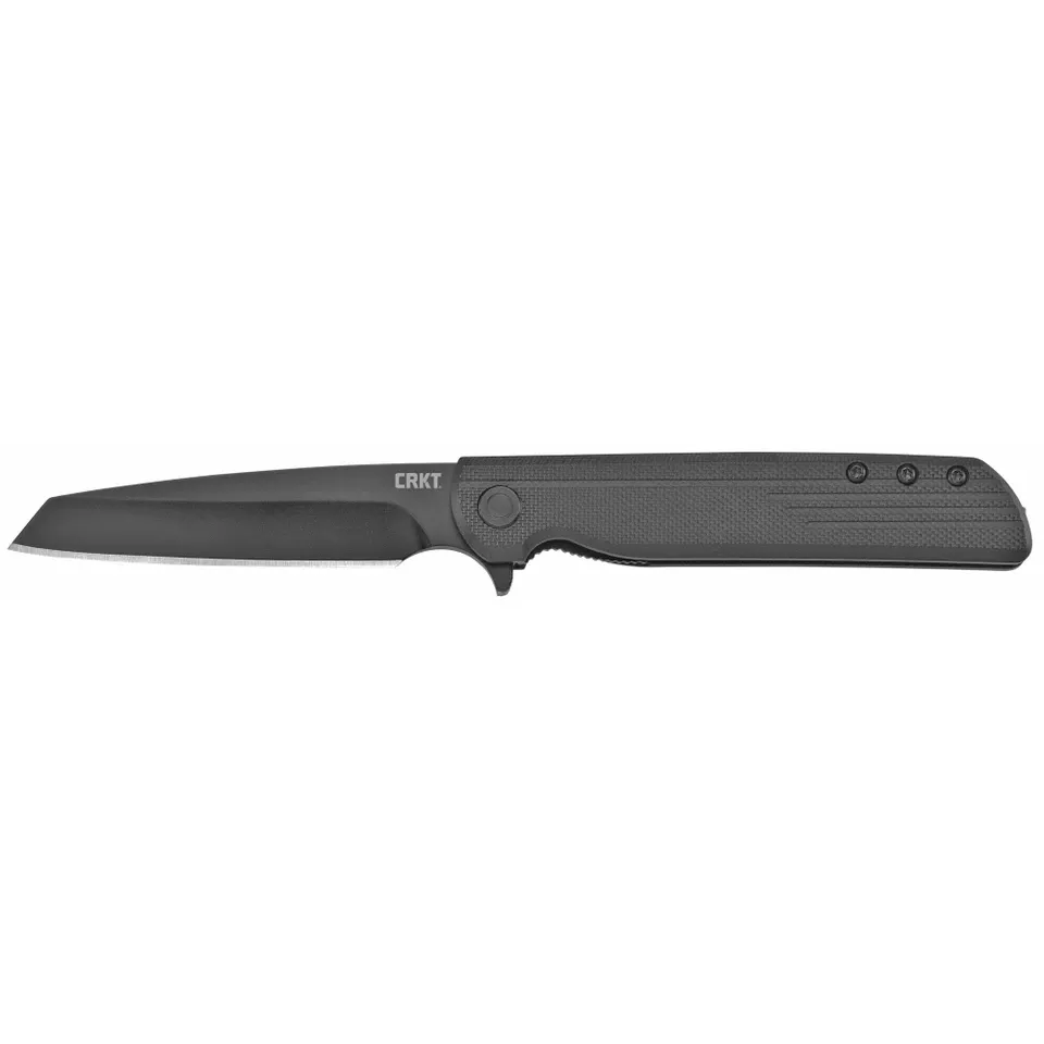CRKT LCK + Tanto Blackout 3.22" Plain Edge Knife