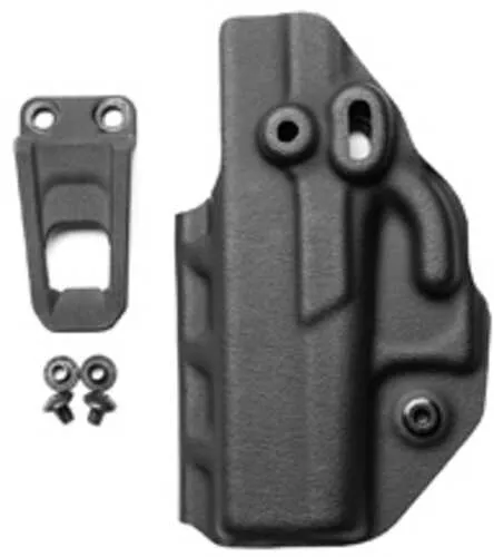 Crucial Concealment Covert IWB, Inside Waistband Holster, Fits Taurus GX4, Ambidextrous, Kydex, Black 1219