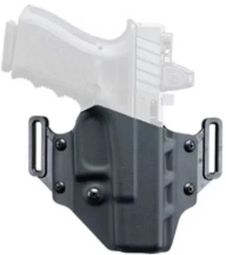 Crucial Concealment Covert OWB | Outside Waistband Holster | Right Hand | Fits FN 509/545/510 | Kydex | Black | 1311