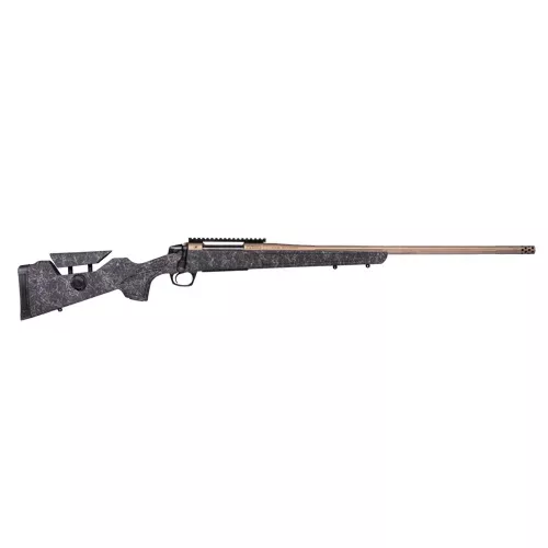 CVA Cascade LR Hunter Rifle .300 PRC 3rd Magazine 26″ 5/8×24 Threaded Barrel Black with Smoke Bronze Web