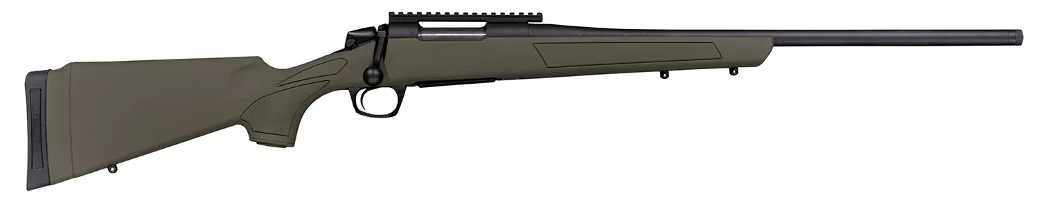 CVA CR3911G Cascade300 Win Mag 4+1 24″ Black Cerakote Steel Threaded Barrel, Black Cerakote Receiver, OD Green Synthetic Stock