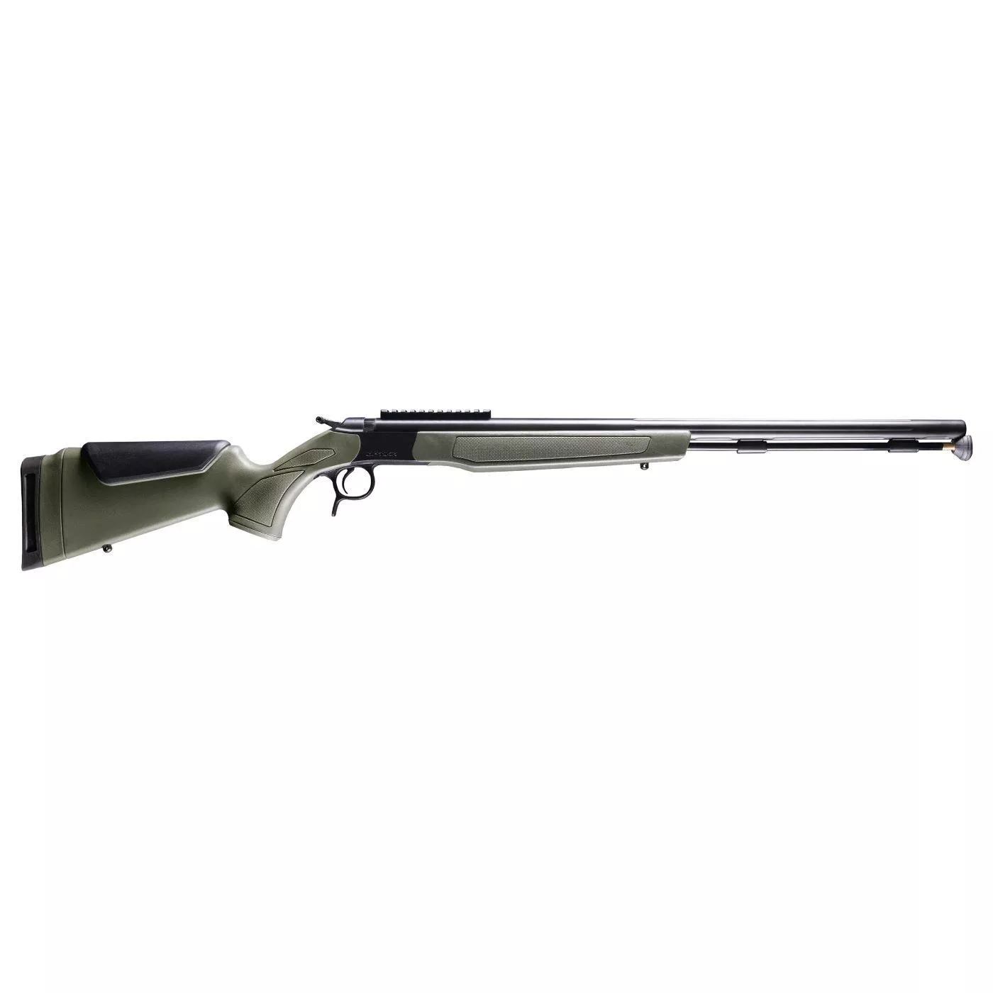 CVA OPTIMA 50 cal Muzzleloader Nitride Stainless Barrel | OD Green – 0 MOA Pic Rail