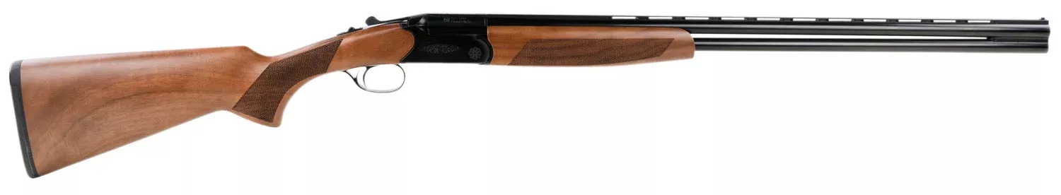 CZ-USA 06413 Drake28 Gauge 2.75″ 2rd 28″ Barrel, Gloss Black Chrome Metal Finish, Turkish Walnut Fixed Pistol Grip Stock Includes 5 Chokes