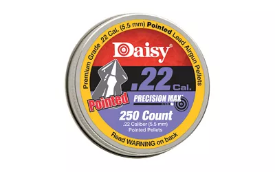 DAISY 22CAL POINTED PELLET 250CT TIN
