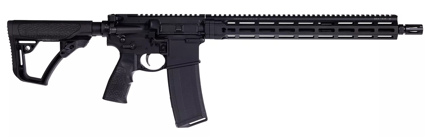 Daniel Defense 0220112138047 DD4 RIII V7 5.56 NATO 30+1 16″ M-LOK Black