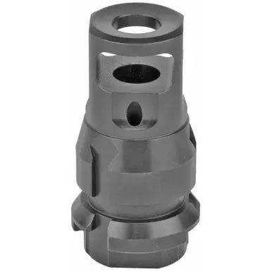 Dead Air Armament Key Mount | Muzzle Brake | Black | 5/8X24 Threads | .38 Bore | DA111