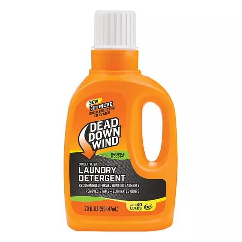 Dead Down Wind 1192018 Laundry DetergentOdor Eliminator Natural Woods Scent 20 oz Jug