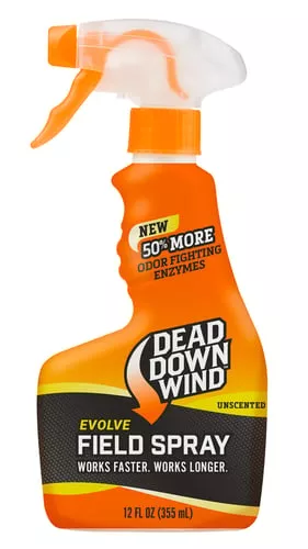 Dead Down Wind 131218 Evolve Field SprayOdor Eliminator Unscented Scent 12 oz Trigger Spray