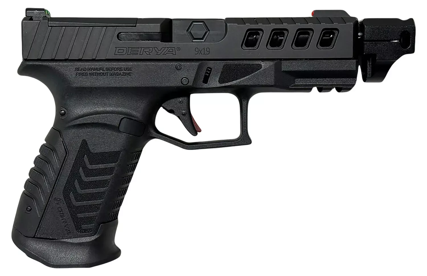 Derya Arms DY9 Comp 9mm BLK 15+1 OR Tr