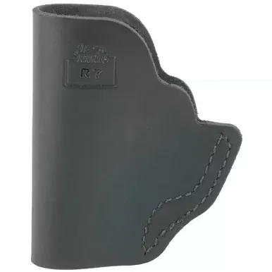DeSantis Gunhide Insider Inside The Pant Holster | Fits Ruger LCP Kel-Tec P3AT Diamond Back DB380 | Right Hand | Black Leather | 031BAR7Z0