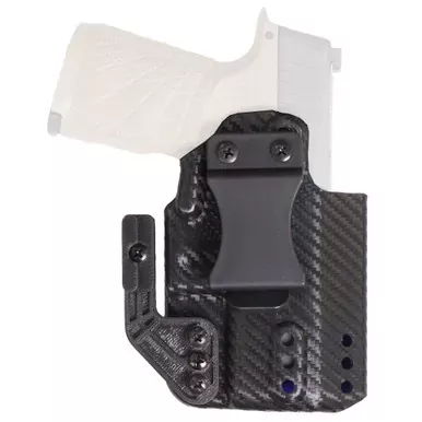 DeSantis Gunhide Persuader | Inside Waistband Holster | Fits S&W M&P Shield 9/40/Plus | Right Hand | Polymer | Carbon Fiber Finish | Black | 213KAX7Z0