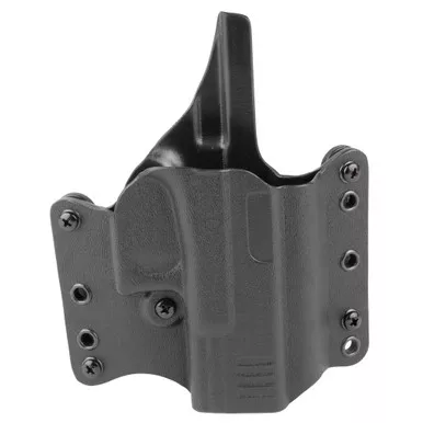 DeSantis Gunhide Raptor 2.0, Outside Waistband Holster, Fits Glock 17/19, Right Hand, Kydex, Black 225KA1LZ0
