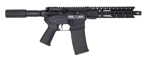 Diamondback DB1915K001 DB155.56x45mm NATO 30+1 10" Black Nitride Threaded Barrel, M-LOK Handguard, Black Aluminum Picatinny Rail Receiver, Black Buffer Tube, Black Magpul Grip, Right Hand