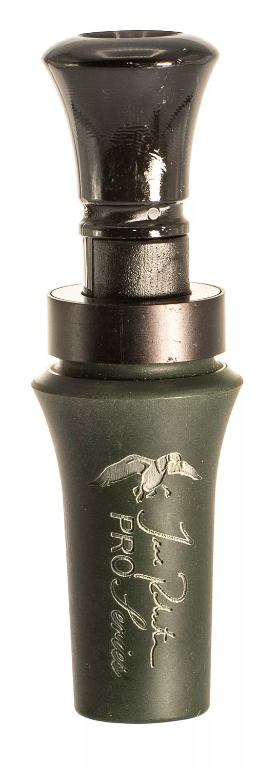 Duck Commander DCPROAOD Jase Pro SeriesOpen Call Double Reed Mallard Hen Sounds Attracts Ducks OD Green Acrylic